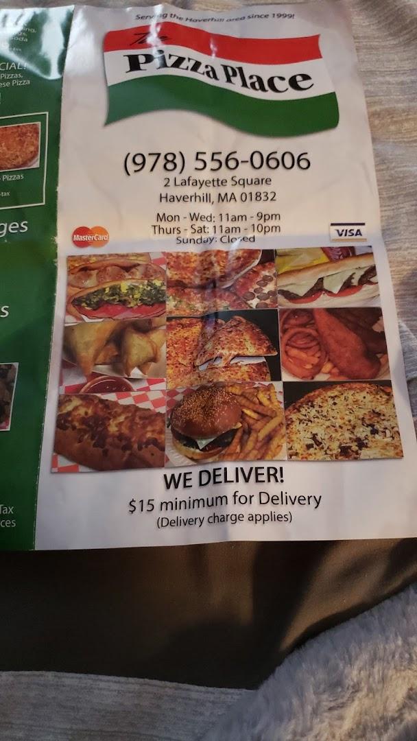 The Pizza Place Menu image 8